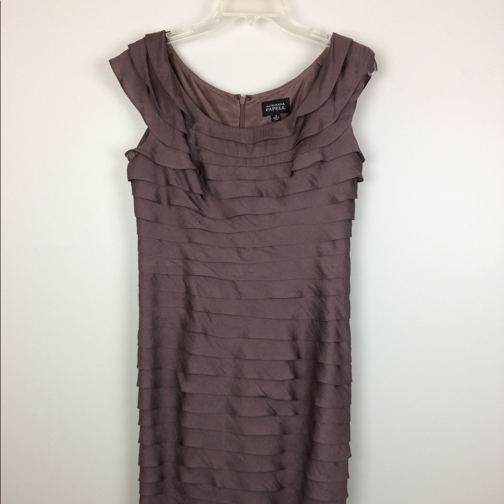 Adrianna Papell size 12 tiered (layered) dress